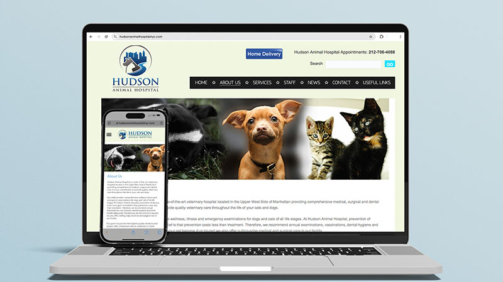 Hudson Animal Mock Website 2025-WEB